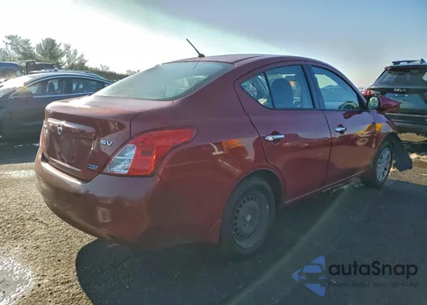 2012 Nissan Versa S из США, поврежденный, VIN 3N1CN7AP7CL872348